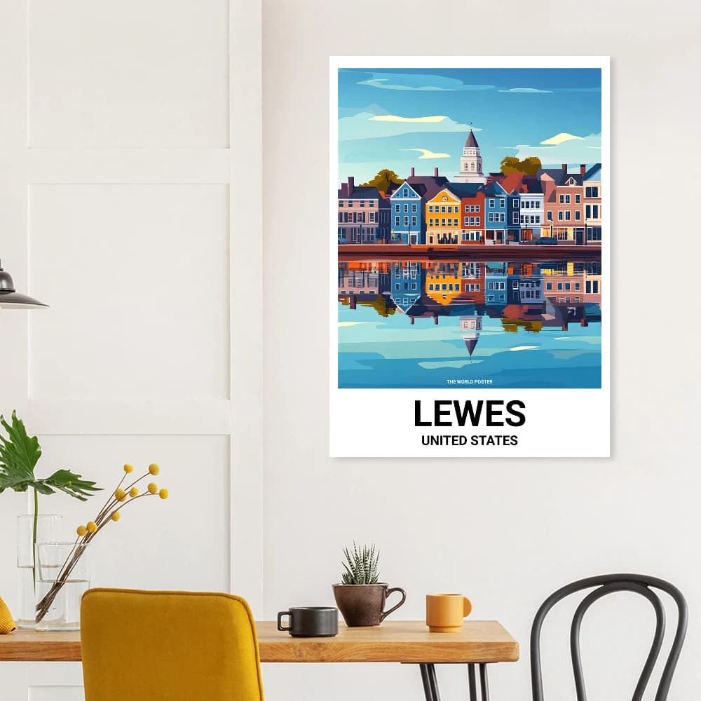 Affiche LEWES - Image 4 of 6