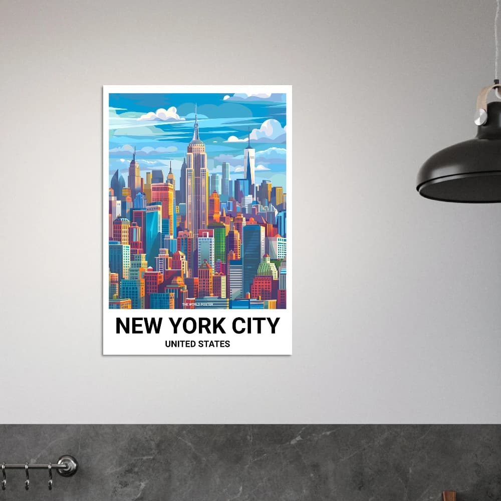 Affiche NEW YORK CITY - Image 5 of 6