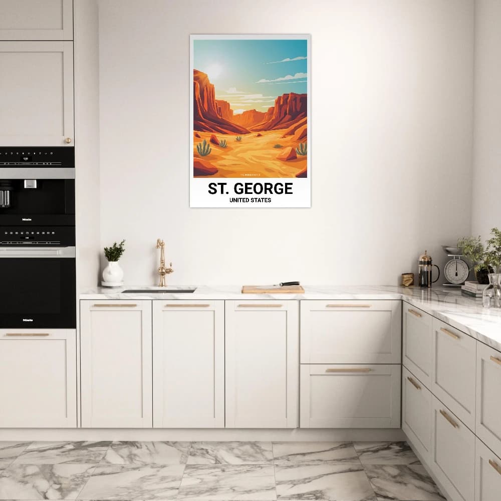 Affiche ST. GEORGE - Image 3 of 6