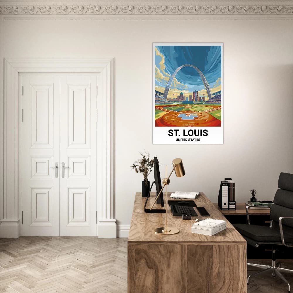 Affiche ST. LOUIS - Image 6 of 6