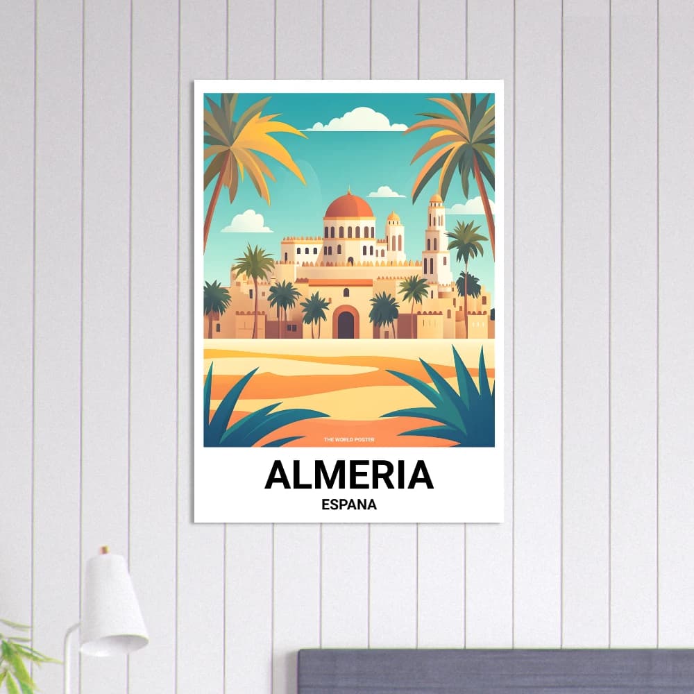 Affiche ALMERÍA - Image 4 of 6