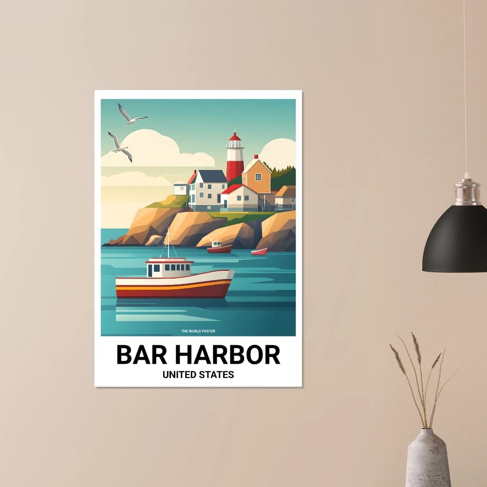 Affiche BAR HARBOR - Image 4 of 6