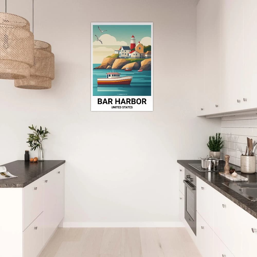 Affiche BAR HARBOR - Image 6 of 6