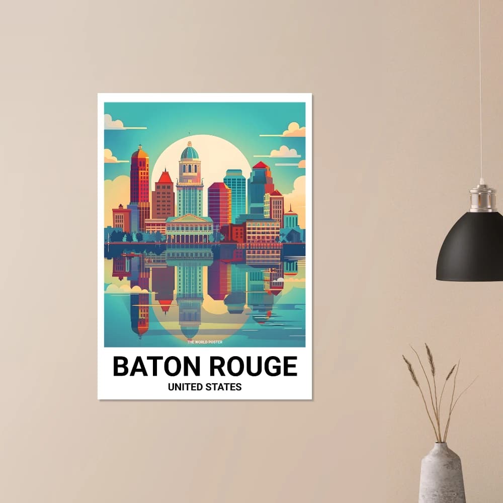Affiche BATON ROUGE - Image 5 of 6