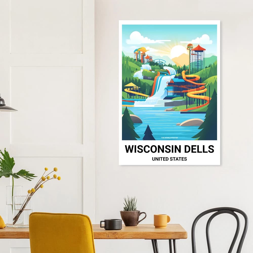 Affiche WISCONSIN DELLS - Image 3 of 6