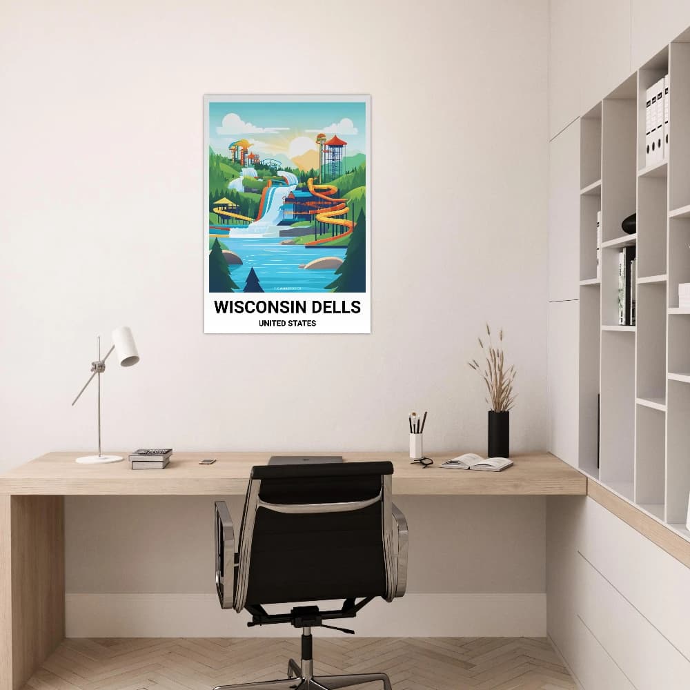 Affiche WISCONSIN DELLS - Image 4 of 6