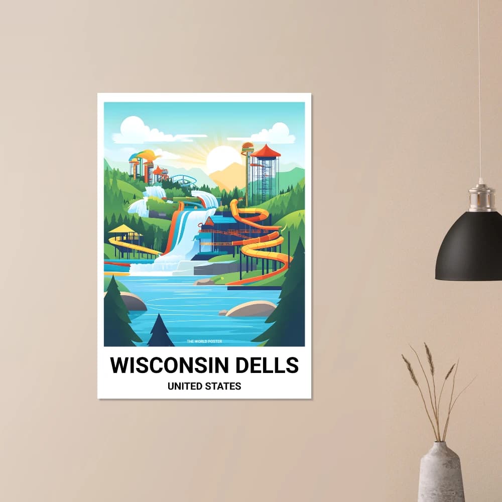 Affiche WISCONSIN DELLS - Image 5 of 6