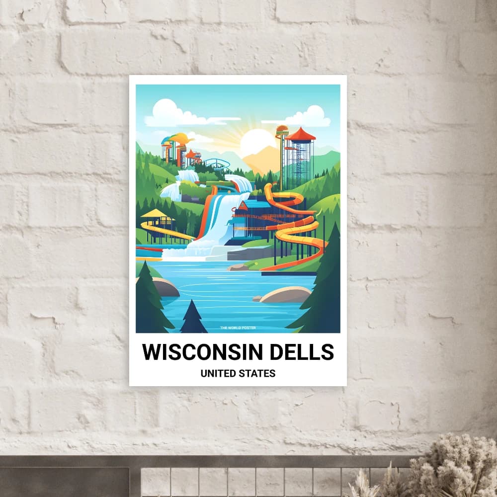 Affiche WISCONSIN DELLS - Image 6 of 6