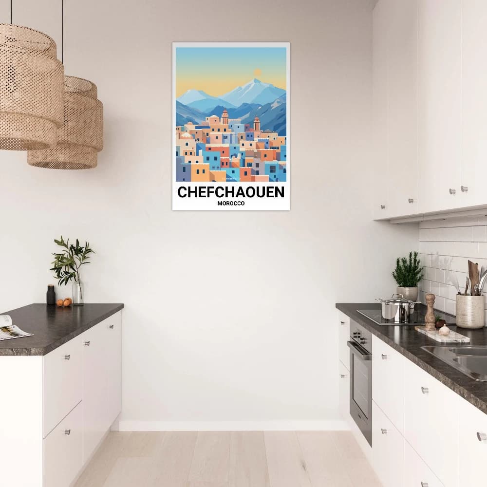 Affiche CHEFCHAOUEN - Image 5 of 6