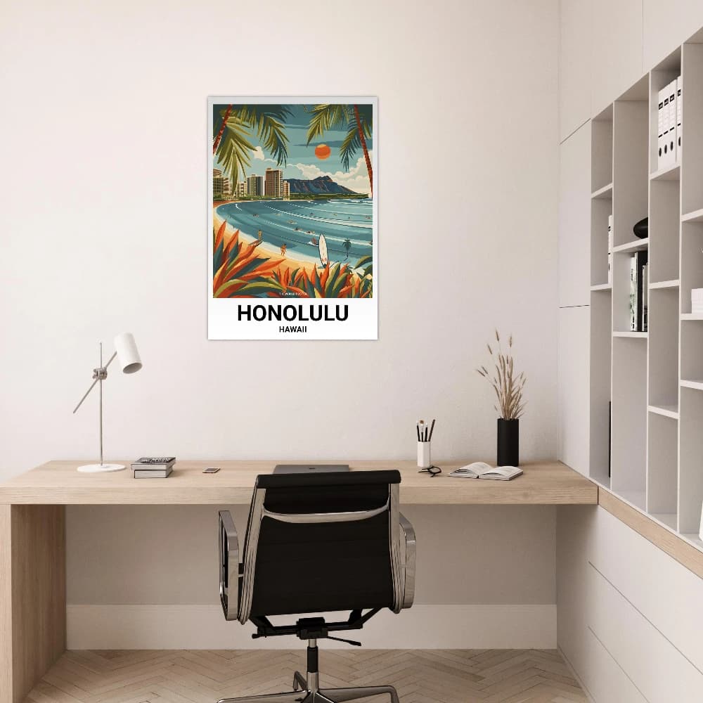 Affiche HONOLULU - Image 3 of 6