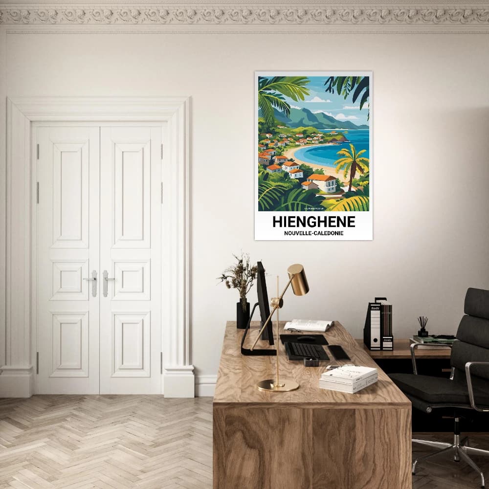 Affiche HIENGHÈNE - Image 4 of 6