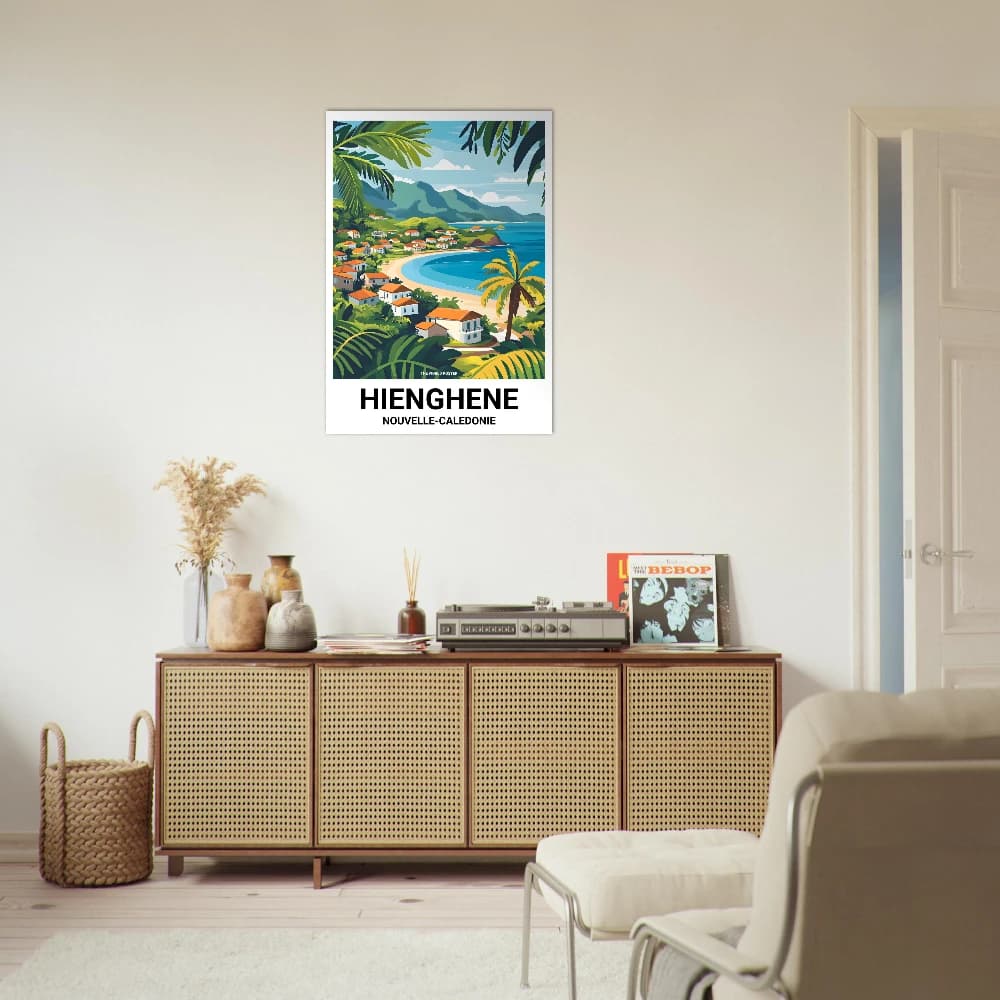 Affiche HIENGHÈNE - Image 6 of 6