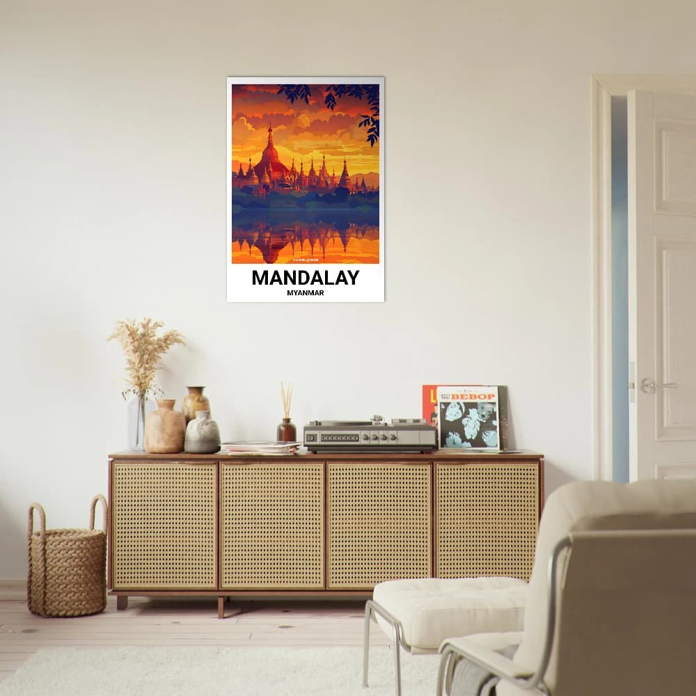 Affiche MANDALAY - Image 5 of 6