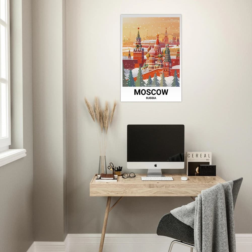 Affiche MOSCOU - Image 3 of 6