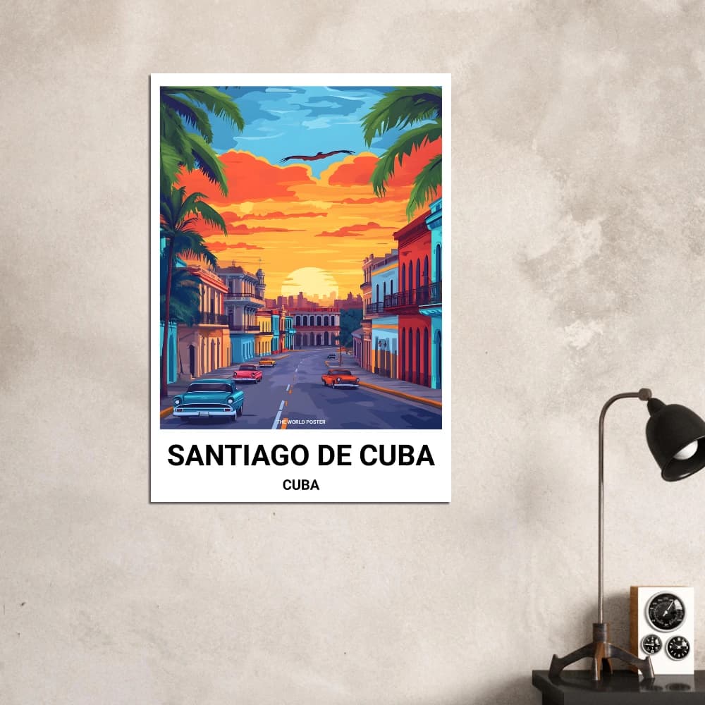 Affiche SANTIAGO DE CUBA - Image 6 of 6