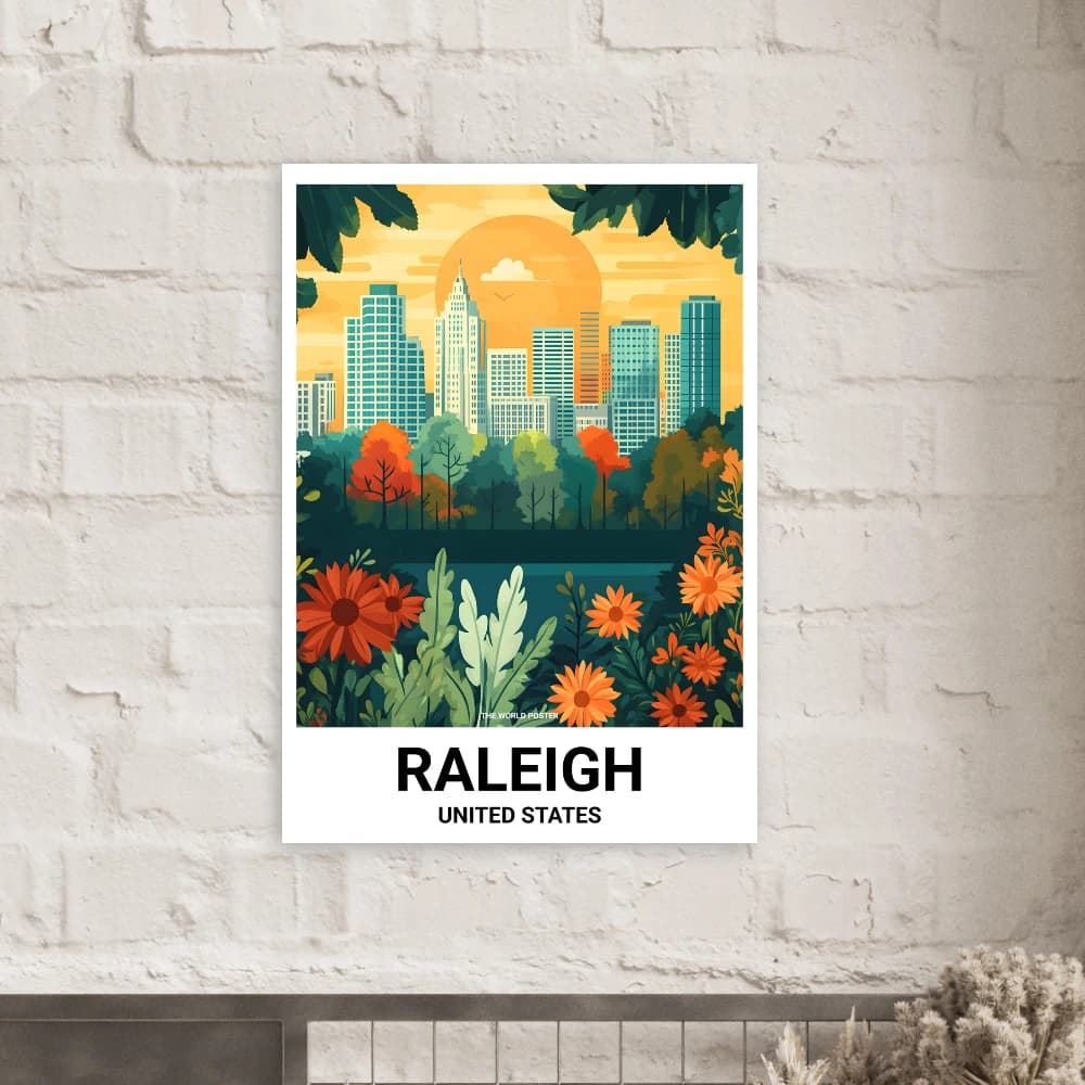 Affiche RALEIGH - Image 6 of 6