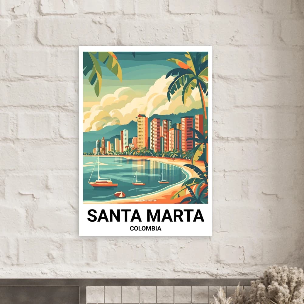 Affiche SANTA MARTA - Image 2 of 6