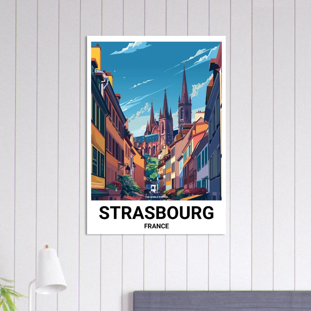 Affiche STRASBOURG - Image 3 of 6