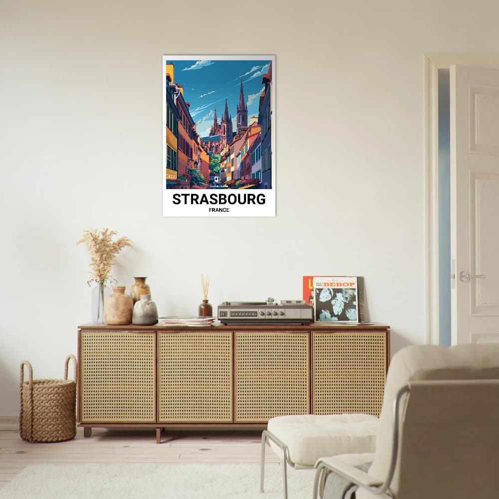Affiche STRASBOURG - Image 4 of 6
