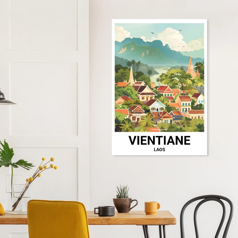 Affiche VIENTIANE - Image 5 of 6