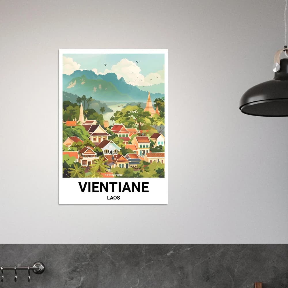 Affiche VIENTIANE - Image 6 of 6