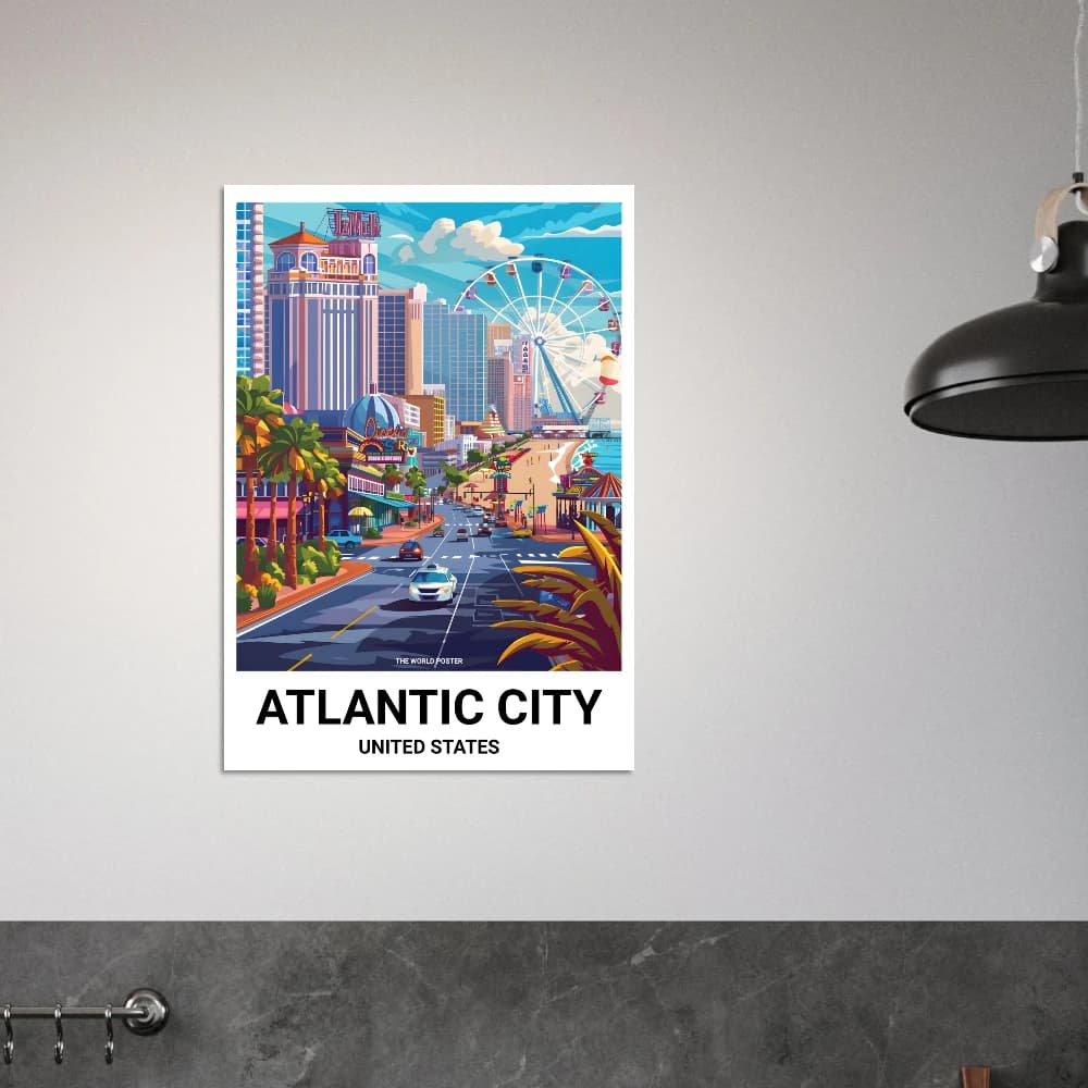 Affiche ATLANTIC CITY - Image 2 of 6