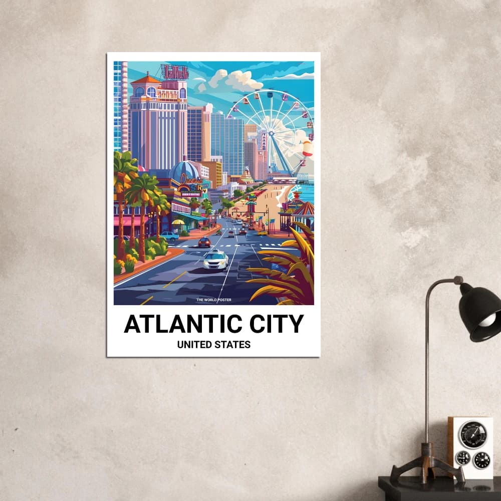Affiche ATLANTIC CITY - Image 4 of 6
