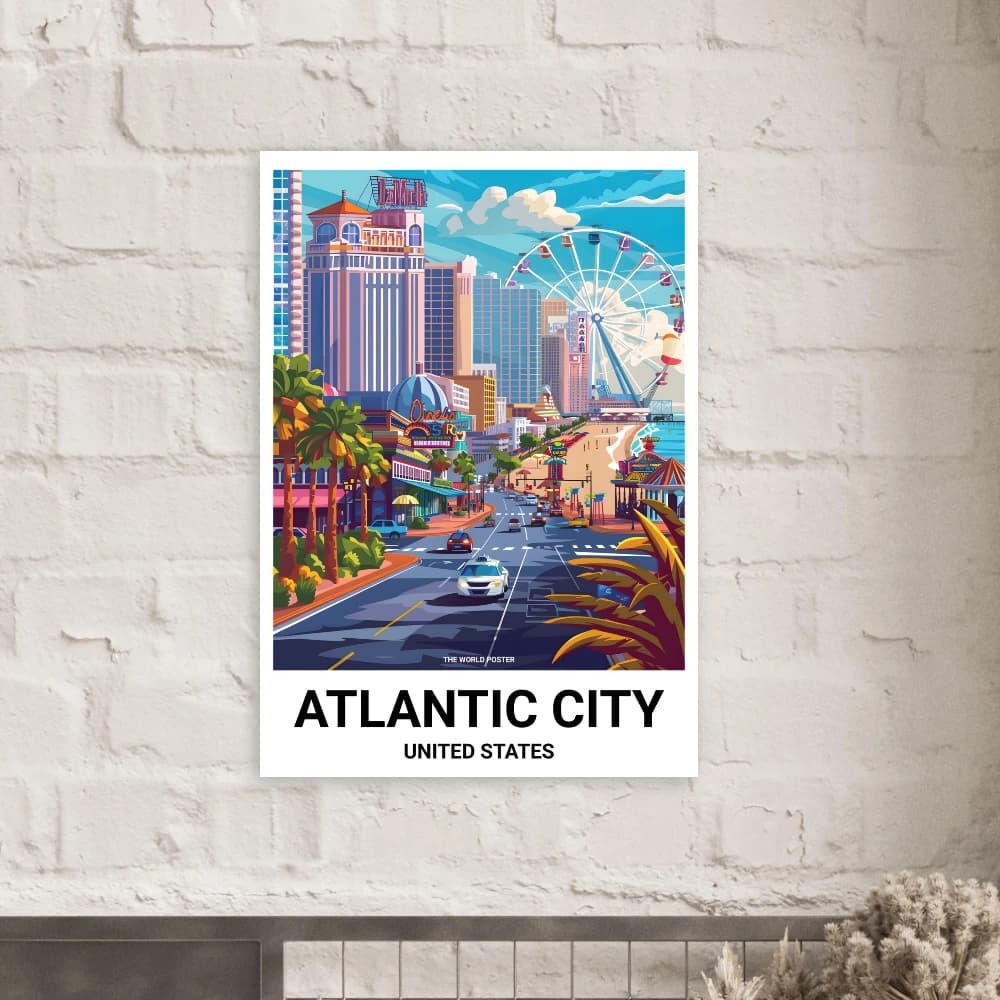 Affiche ATLANTIC CITY - Image 6 of 6