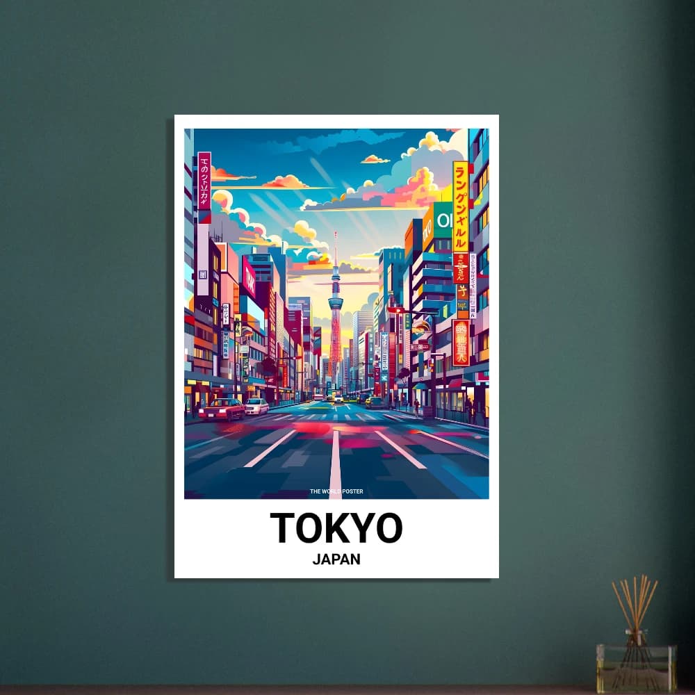 Affiche TOKYO - Image 5 of 6