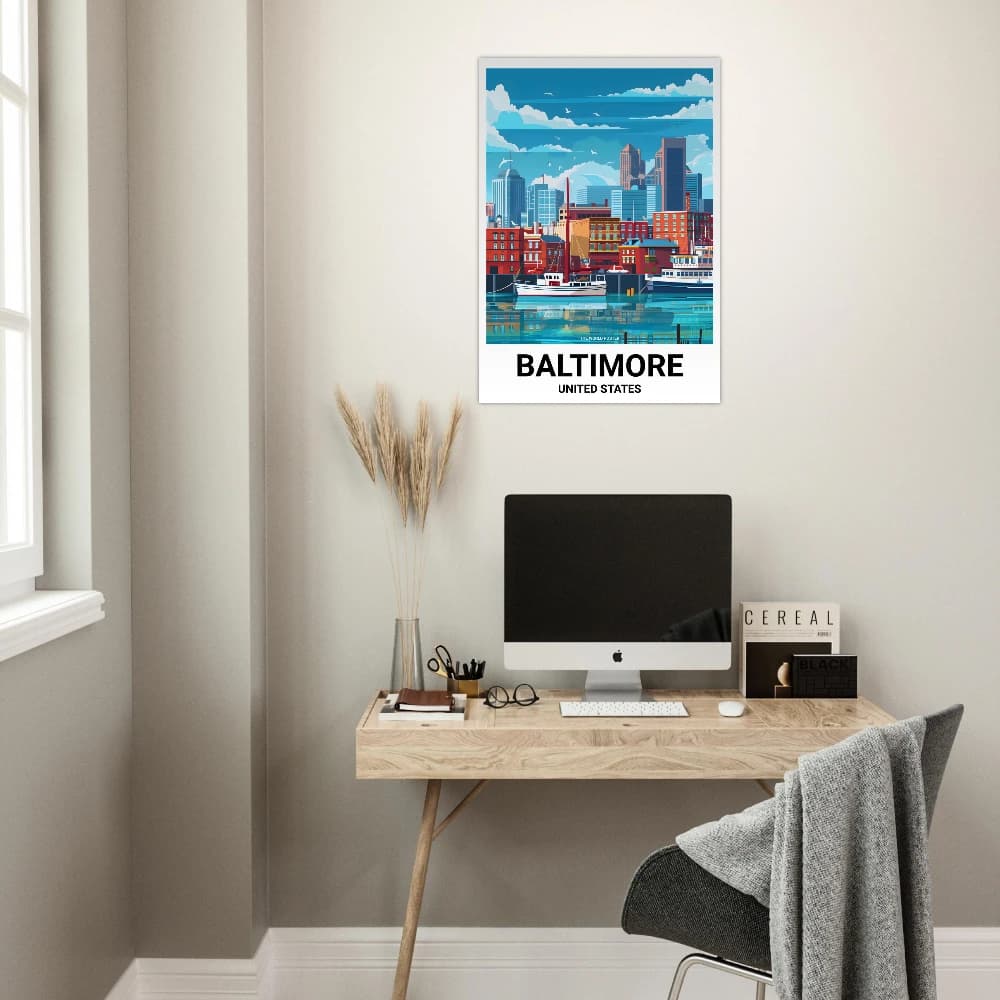 Affiche BALTIMORE - Image 5 of 6