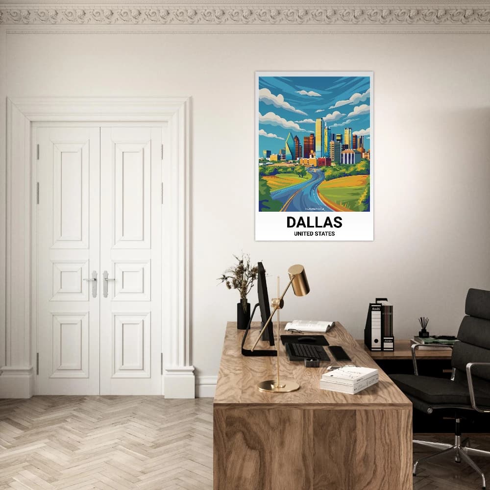 Affiche DALLAS - Image 4 of 6