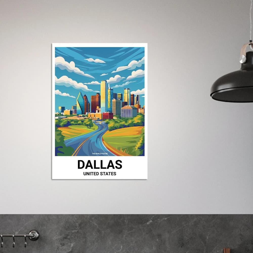 Affiche DALLAS - Image 5 of 6