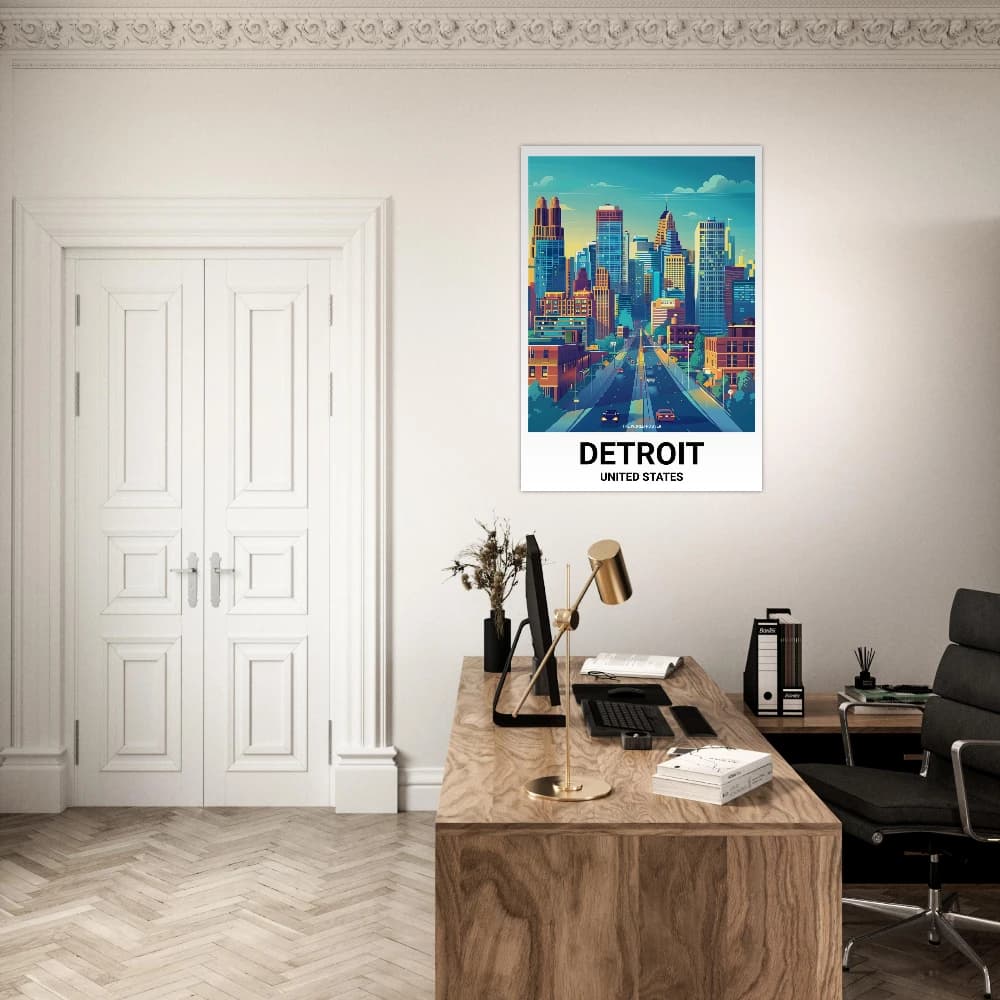 Affiche DETROIT - Image 4 of 6