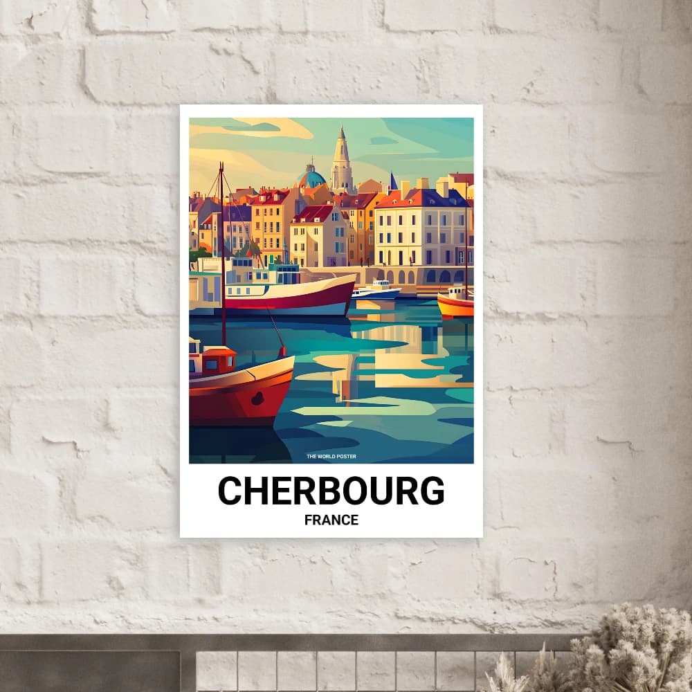 Affiche CHERBOURG - Image 2 of 6