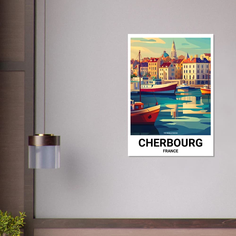 Affiche CHERBOURG - Image 3 of 6