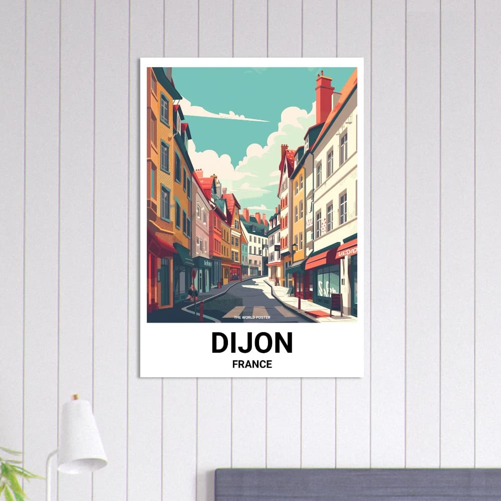 Affiche DIJON - Image 5 of 6