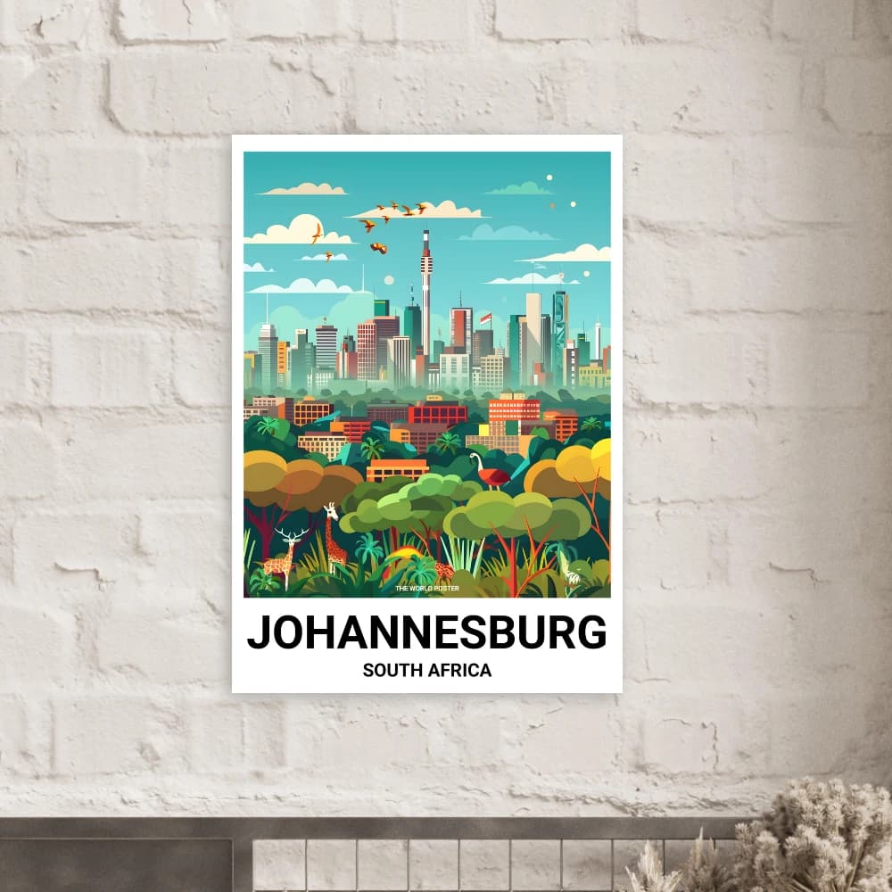 Affiche JOHANNESBOURG - Image 2 of 6