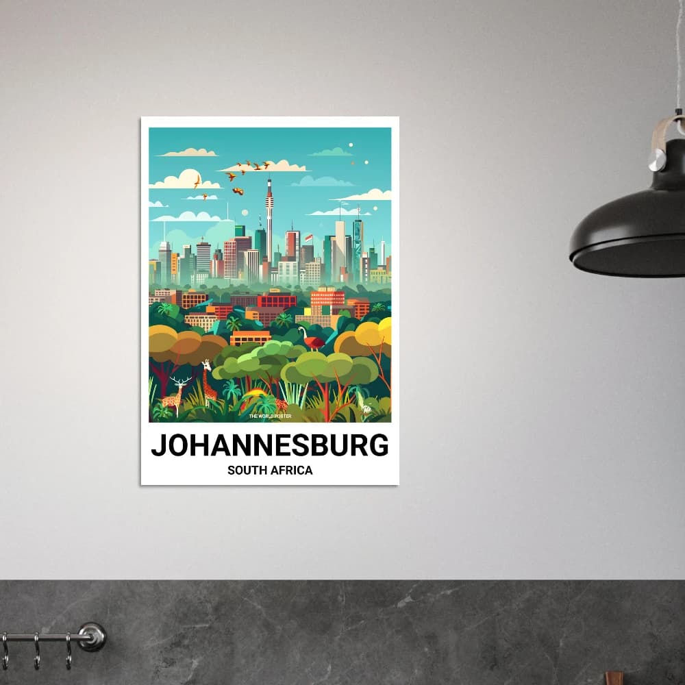 Affiche JOHANNESBOURG - Image 4 of 6