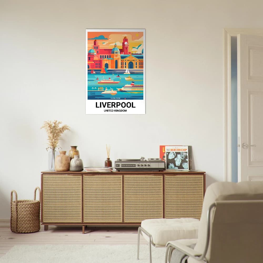 Affiche LIVERPOOL - Image 5 of 6
