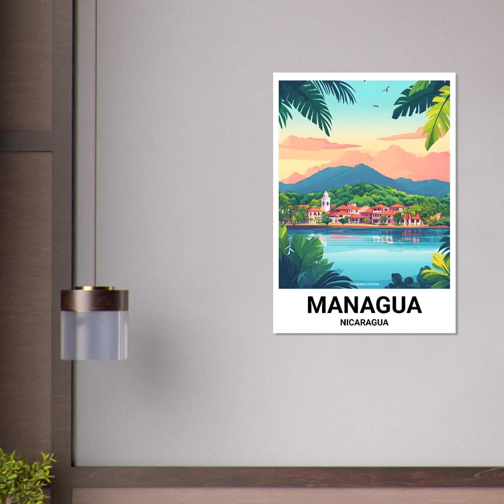 Affiche MANAGUA - Image 4 of 6