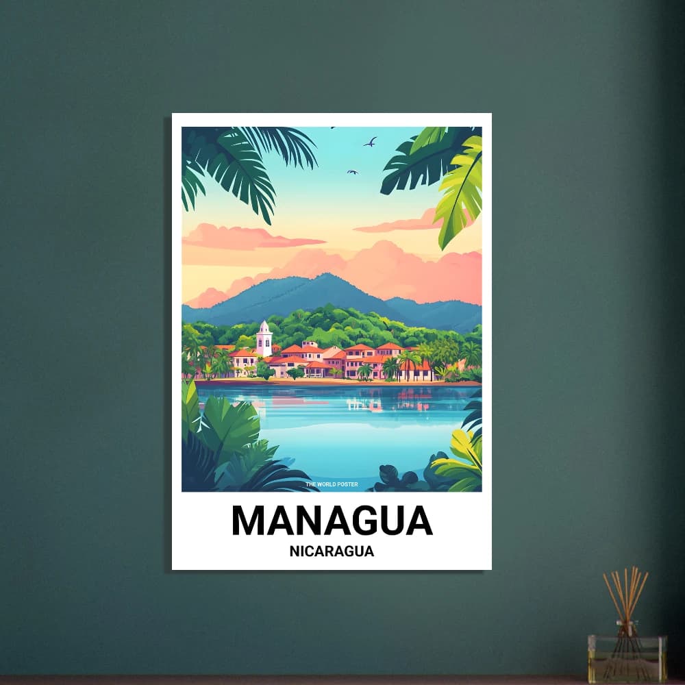 Affiche MANAGUA - Image 6 of 6