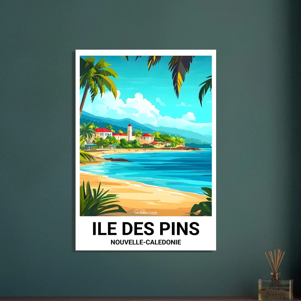 Affiche ÎLE DES PINS - Image 3 of 6