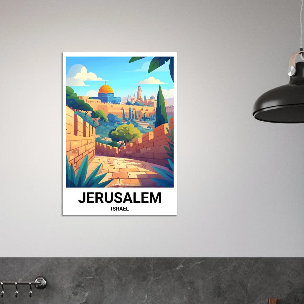 Affiche JÉRUSALEM - Image 2 of 6