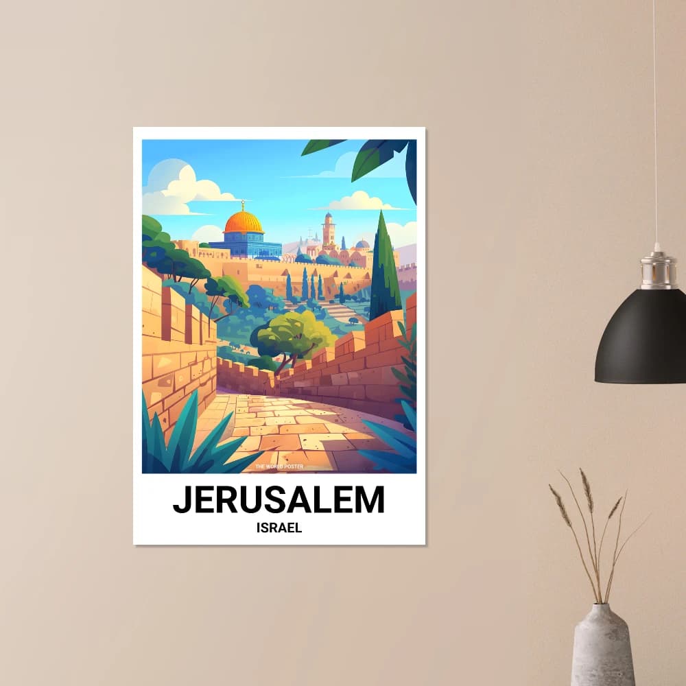 Affiche JÉRUSALEM - Image 6 of 6