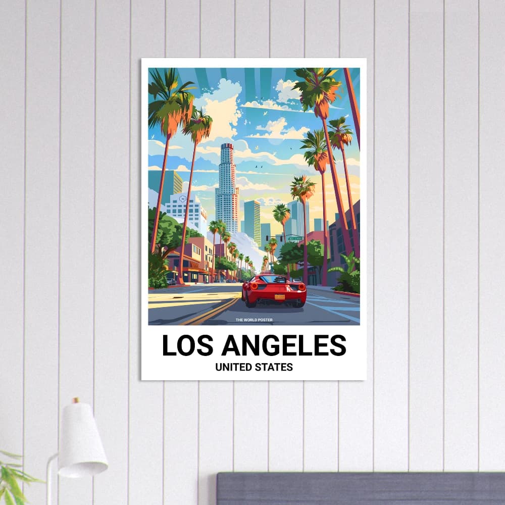 Affiche LOS ANGELES - Image 6 of 6