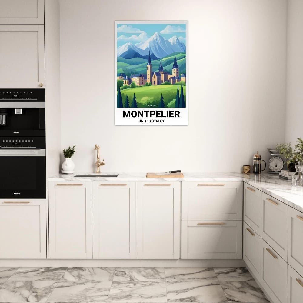 Affiche MONTPELIER - Image 6 of 6