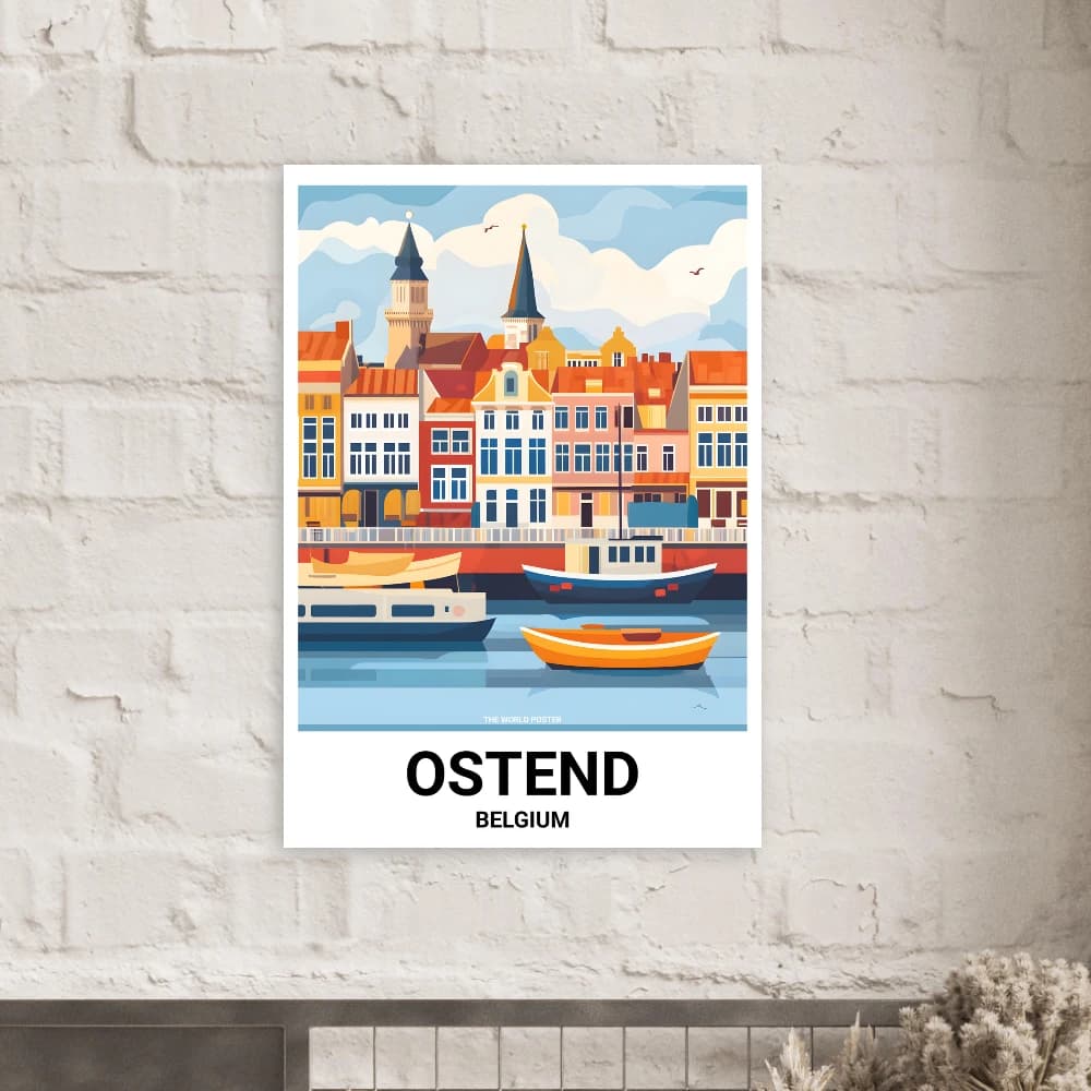 Affiche OSTENDE - Image 4 of 6