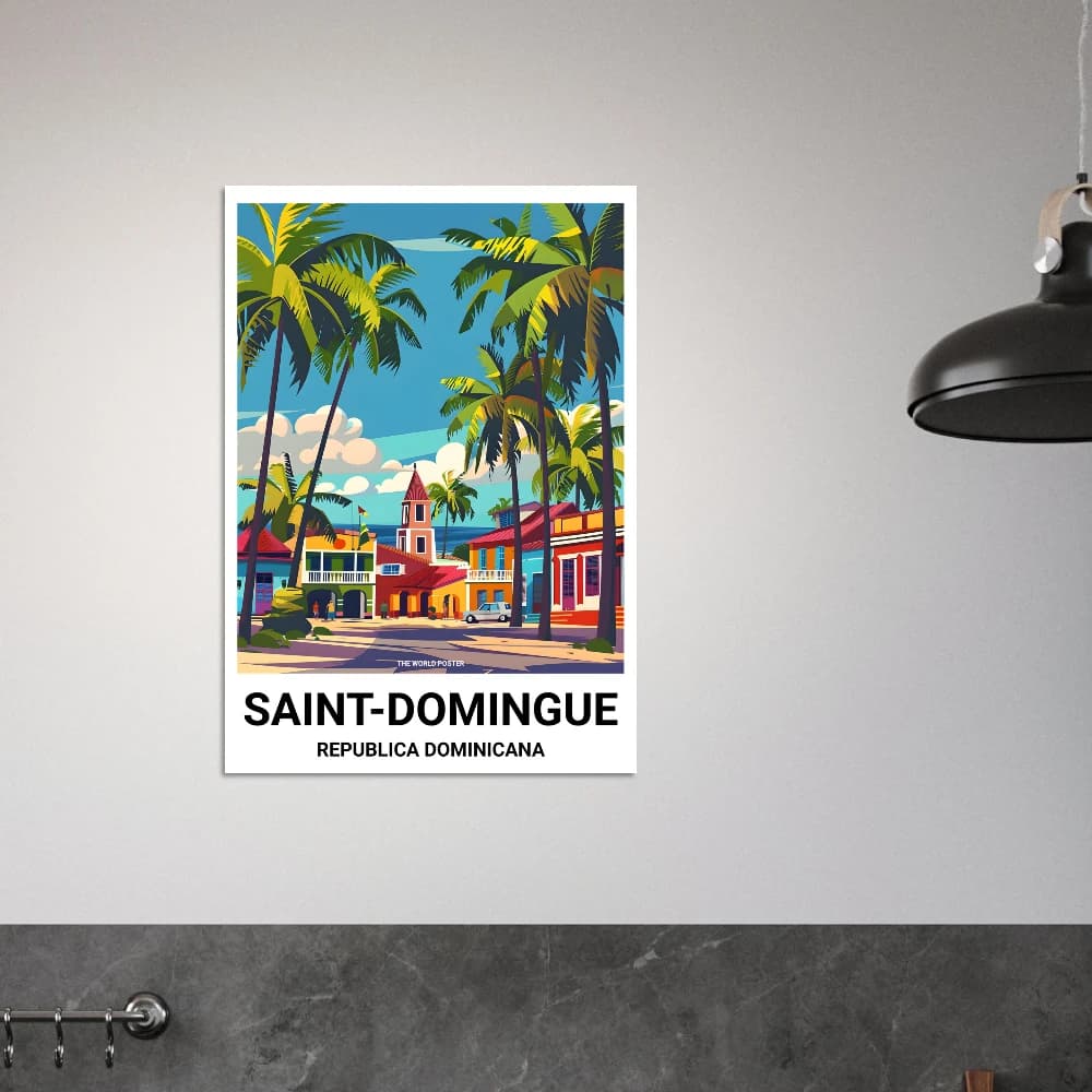 Affiche SAINT-DOMINGUE - Image 2 of 6