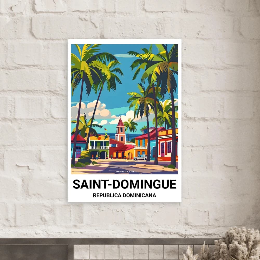 Affiche SAINT-DOMINGUE - Image 5 of 6