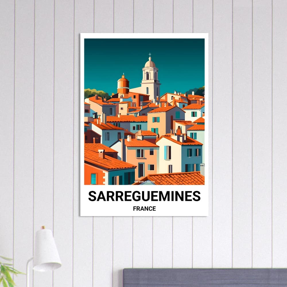 Affiche SARREGUEMINES - Image 2 of 6